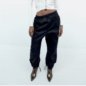 ZARA PARACHUTE PANTS